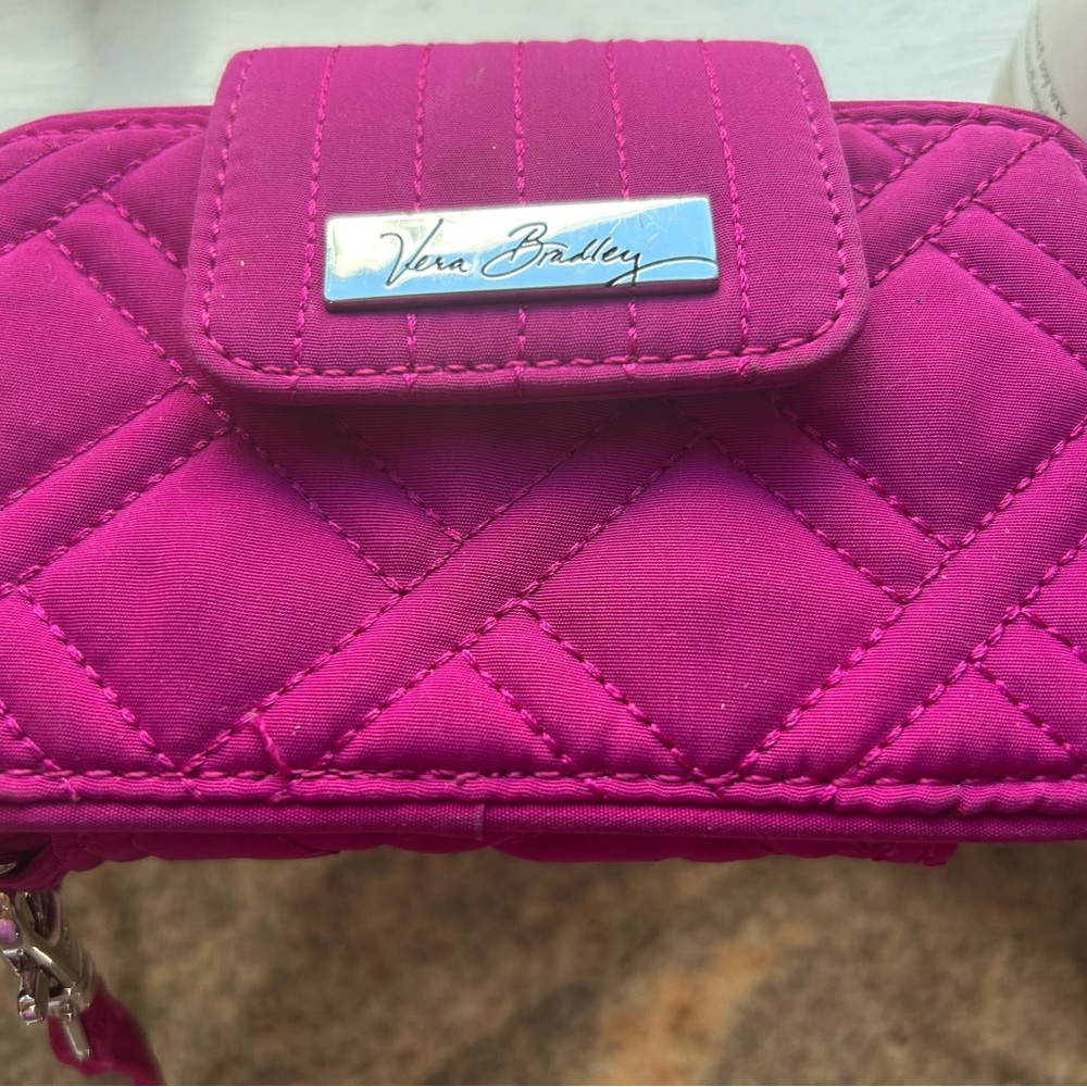 Vera Bradley nwt  fuchsia pink wallet
